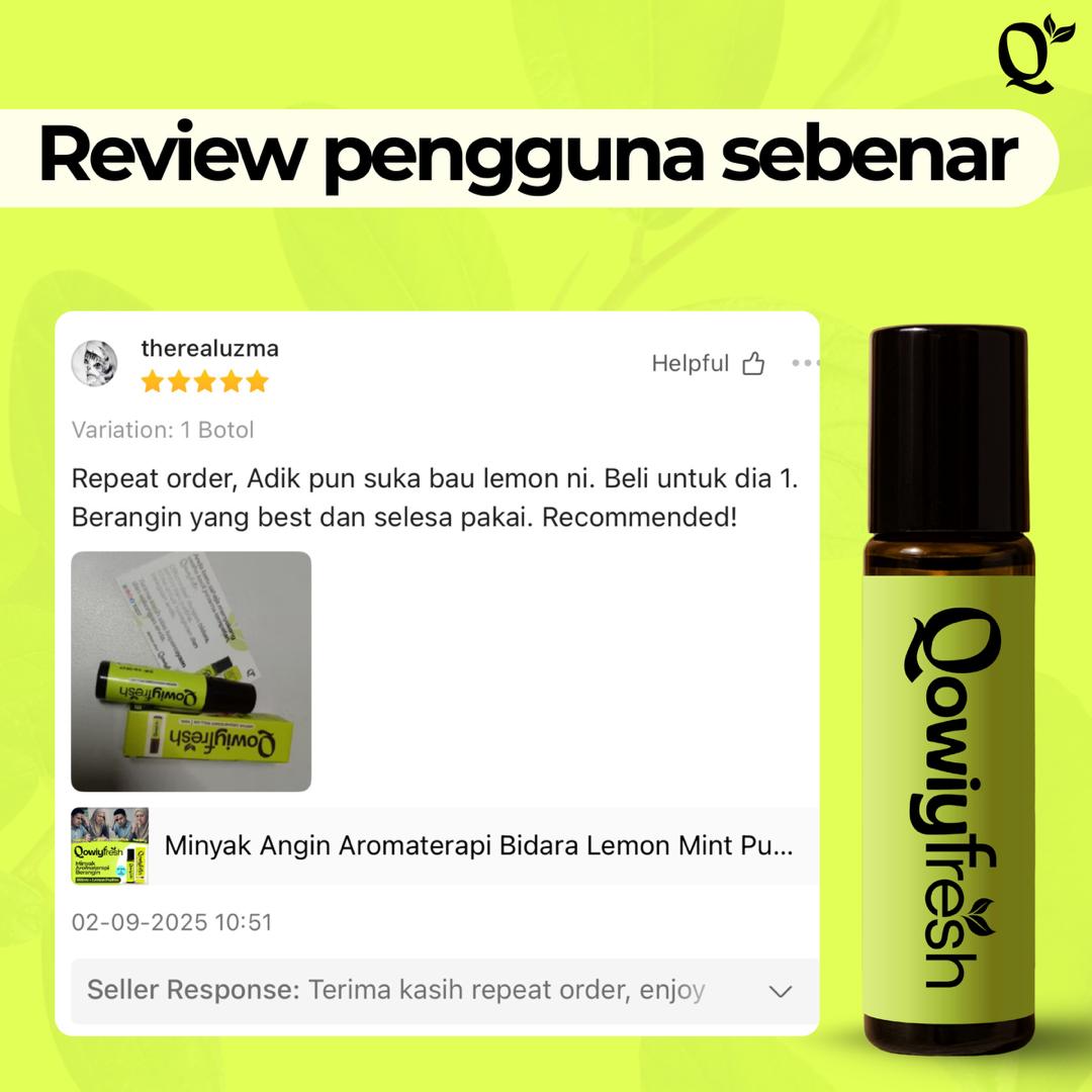 Minyak Aromaterapi Qowiyfresh