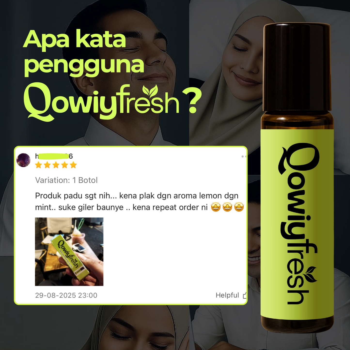 Minyak Aromaterapi Qowiyfresh