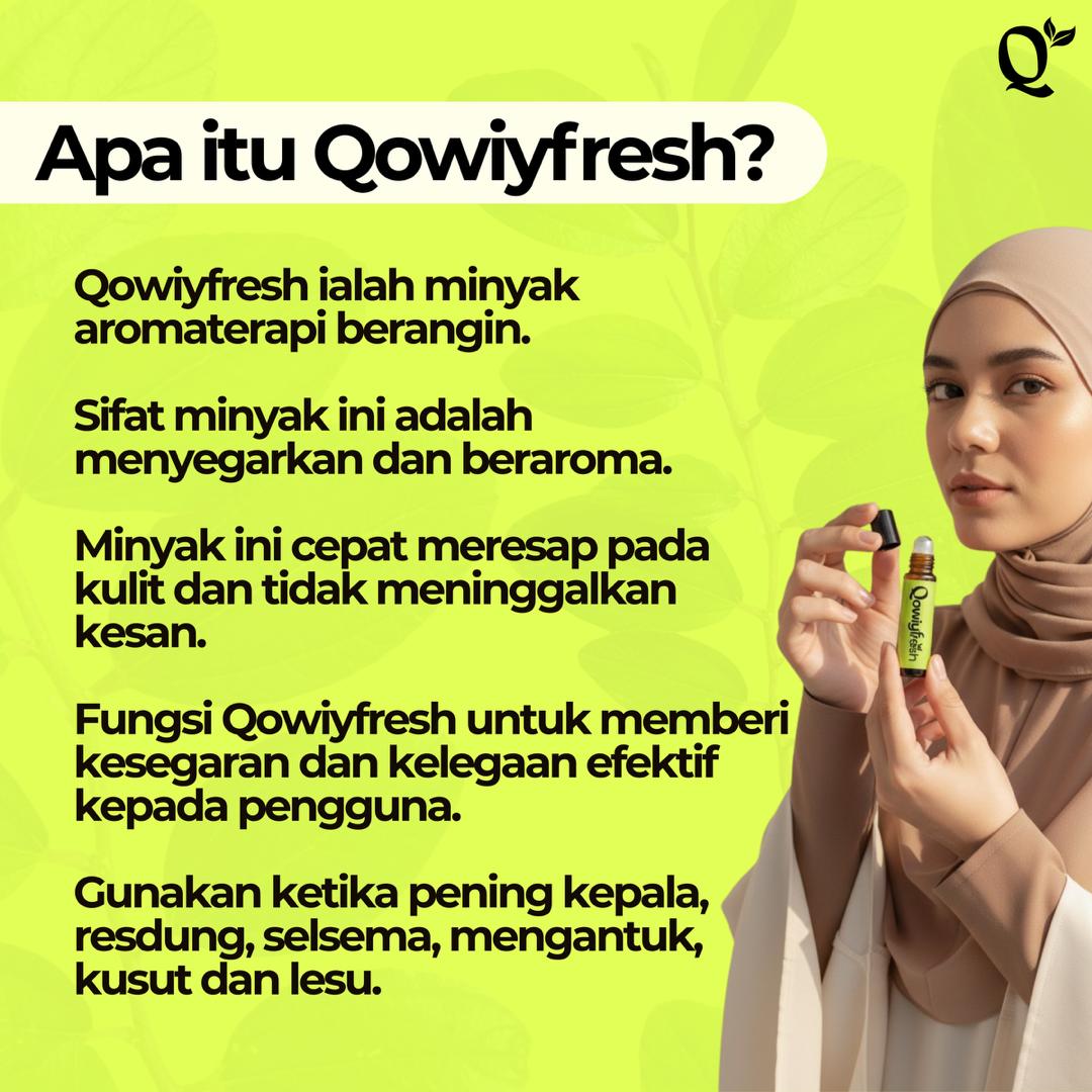 Minyak Aromaterapi Qowiyfresh