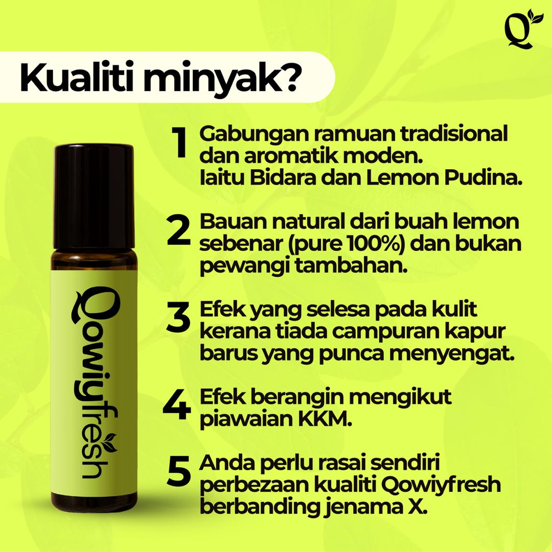 Minyak Aromaterapi Qowiyfresh