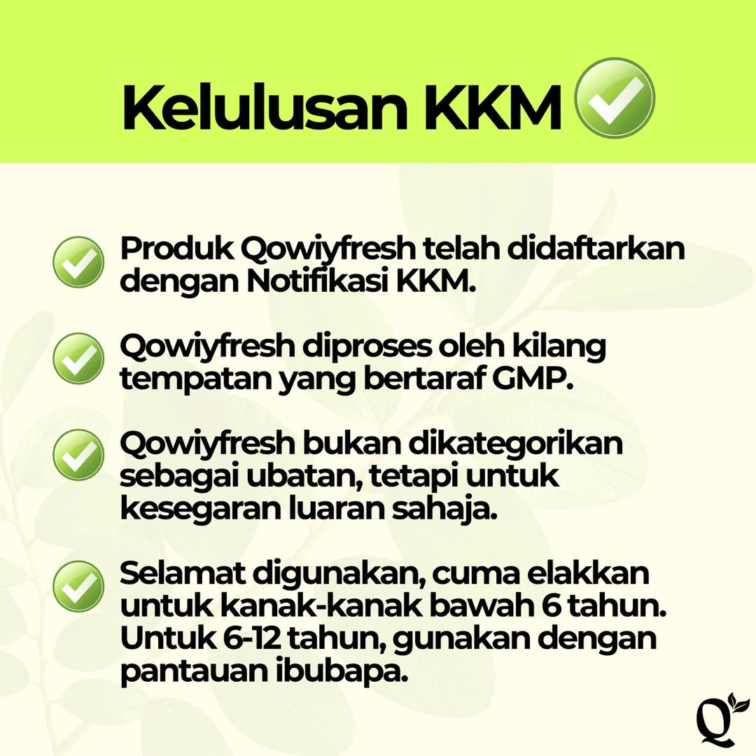 Minyak Aromaterapi Qowiyfresh