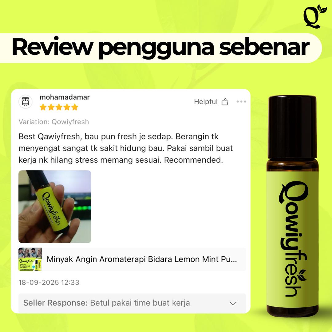 Minyak Aromaterapi Qowiyfresh
