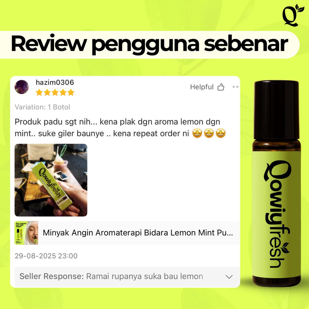 Minyak Aromaterapi Qowiyfresh
